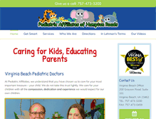 Tablet Screenshot of doc4kids.com